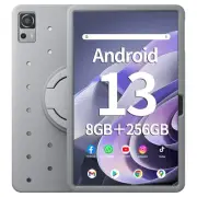 12 Inch Tablet, 8GB RAM 256GB ROM, Android 13 Tablet with Decorative Perforat...