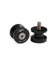 AEM Factory Ducati Rear Paddock Stand Bobbins - DesertX - Black