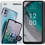 Nokia C32 4G/LTE Charcoal 64GB + 3GB Dual-Sim Factory Unlocked Global NEW
