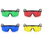 Eazmaker Length Laser Protective Goggles 4Pcs Multi Safety Glasses & Goggles