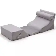 6Pcs Orthopedic Bed Wedge Pillow Set Adjustable Wedge Pillows for Surgery