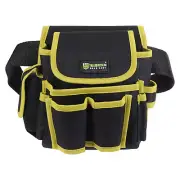 Tool Pouch Belt, Carpenter Pocket Tool Belt Pouch Work Organizer, Yellow