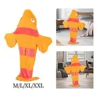 Wearable Hooded Blanket Clown Fish Animal Pajamas Warm Funny Shark Sleeping Bag