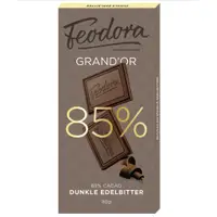 在飛比找蝦皮購物優惠-德國 Feodora 賭神巧克力 85% 80g