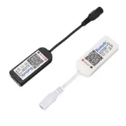 5Pins Black White Type bluetooth APP Controller For RGBW LED Strip Lighting DC5-24V 24 BLACK