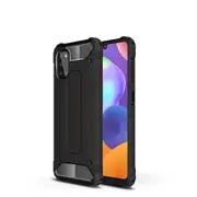 MCC Shockproof Samsung Galaxy A31 2020 Heavy Duty Tough Case Cover A315 [Black]