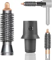 Small Round Volumizing Brush and Adaptor For Dyson Hair Dryer HD01 HD02 HD03 HD04 HD08 for Limp Flat Hair Curling Hair Tool