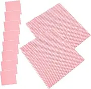 JECOMPRIS 50pcs Rag Wipes Dish Towels Restaurant Towels Restaurant Cleaning Cloths Kitchen Cleaning Towels Cleaning Towels for Kitchen Probable Cleaning Cloth Red Paper