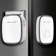 Waterproof Wireless Cordless Home Digital Doorbell Wall Plug-in Music Door Chime Kit