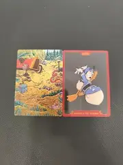Panini Disney Anthology Cell Card C8-A C8-B Donald's Tire Trouble