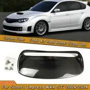 Carbon Fiber Hood Bonnet Vent Scoop Fit For Subaru Impreza WRX STi 2008 09-2014