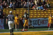 Football Super Bowl I Green Bay Packers Max Mcgee Victorious 1967 OLD PHOTO