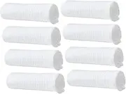 GOOHOCHY 8pcs Baby Nappy Pants Towelling Nappies for Newborns Cloth Diapers Triple-layer Construction Washable Breathable White