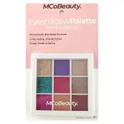 MCoBeauty - 'Trend Collection' Eyeshadow Palette Satin Shimmer Green Gold Pinks