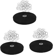 jojofuny 3 Sets Strong Nylon Fastening Straps Reusable Hook and Loop Cable Ties Adhesive Versatile for Home Office Vehicle Storage