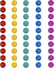 Linegohts Unscented Assorted Colors Tealights Candle - 4+ Hour Burn Time - Clean-Burning Palm Votive Smokeless Tealights Candles for Home, Shabbat & Anniversaries… (50pcs)
