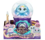 Magic Mixies Magical Crystal Ball with Interactive 8” Blue Plush Toy - Brand New