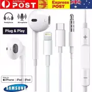 USB Type C Headphones Wired Earphones Cable iphone 15 16 14 3.5mm Jack Samsung