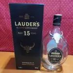 勞德15年蘇格蘭威士忌空酒瓶+包裝盒保存完整容量：1000ML