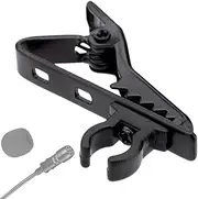 Lapel Mic Clip, Metal Microphone Clip, Clip- Microphone Holder, Lavalier Microphone Clamps, Microphone Accessories, Wireless Mic, Recording Accessories, Video Conferencing Mic Clip
