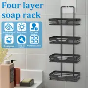 Shampoo Bar Holder 4 Tier Soap Bar Holder Stainless Steel Soap Dish Holder AU'