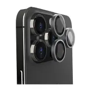 EFM EFSGCLAE1968CBN Camera Lens Armour for iPhone 14 Pro (6.1")/iPhone 14 Pro Max (6.7"), Carbon