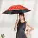rento 日式超輕黑膠蝴蝶傘 晴雨傘-日本印象(紅)
