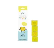 Glo Pals Light Up Sensory Bath Cubes - Yellow Alex (original Style) New NIB