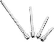 Chrome Vanadium Steel Repair Socket Wrench Set Pcs Spline Lug Nut Socket Set Extension Rod Ratchet Extender Wobble Extension Gear Wrench