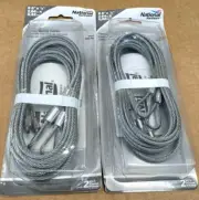 National Garage Door Cable for Torsion Springs 88"x1/8" V7618/ (2 Pcs Each) 2 PK