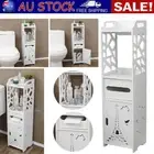 Waterproof Bathroom Slim Storage Shelf Toilet Storage Cabinet for Shampoo Tissue