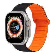 Nevenka Silicone Magnetic Watch Bands Adjustable Loop Strap for Apple Watch-2