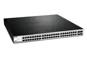 D-Link DGS-1210-52MP 52-Port Gigabit WebSmart PoE Switch With 48 PoE UTP And 4 SFP Ports