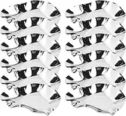 Stainless Steel Oyster Shells, Grill Pan Set, Metal Oyster Baking Dish, Reusable Shell Tray, 4.72 x 3.07 Inches, Stackable Seafood Serving for Seafood Clam Scallops