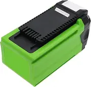 ZATIVA Battery Compatible with Greenworks 40V 14" Cordless Dethatcher, 40V 14" Cordless Dethatcher /, 40V 14" Cordless Lawn Mower, P/N: GWG40B2, GWG40B4 5000mAh