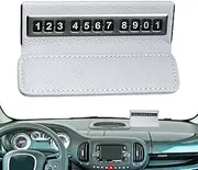 Car Temporary Parking Card Plate,Temporary Automobile Parking Plate Number Card | Parking Number Plate for