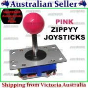 ZIPPYY Joystick – 2-4-8 WAY (Long Stick) (PINK) ARCADE or MAME