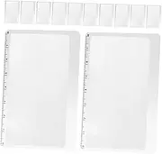 12pcs Ultrathin Bookmark Magnifier with Ruler Portable Magnification Tool for Reading Newspapers Books and Magazines Lightweight Measuring Aid for Detailed Inspection