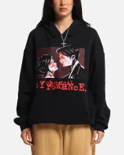 [MY CHEMICAL ROMANCE] My Chemical Romance Tear Us Apart Hoodie Black - Size L L Black
