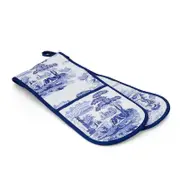 Blue Italian by Pimpernel - Double Oven Glove
