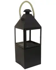National Tree Company 29in Hut Style Lantern Candleholder