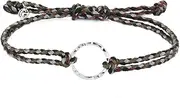 [C·QUAN CHI] C·QAUN CHI Friendship Strand Bracelet for Women Colorful Handmade Braided Karma Bracelets for Wrist Anklet Cord Adjustable Birthday Gifts
