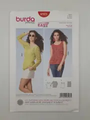 Burda Sewing Pattern 6923 Women's Shirt Pattern Size US 8-20 EUR 34-46 NEW