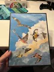 Fantasy Flock Galison 1000 Piece Puzzle - Julie Zickefoose