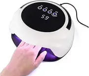 Nail Lamp for Gel Polish, Professional Nail Dryer UV LED Nail Lamp,Professional Nail Art Tools With Automatic Sensor, Memory and Pause Timer Function