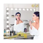 Hansong Hollywood Vanity Mirror with Lights and Bluetooth Large Vanity Makeup...