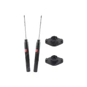 Pair Rear KYB Shock Absorbers Strut Mount Kit for Suzuki Swift SF310 SF413 89-99