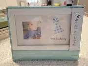 Pearhead White Picture Frame 9 Baby Milestones With 9 Different Mats New!