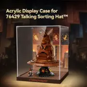 Display Case for LEGO Talking Sorting Hat 76429 Premium Acrylic Case with theme
