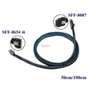 MINI SAS SFF-8087 to SLIM SAS SFF-8654 4I High-Speed Server Connection Cable